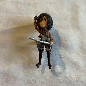 Attack on Titan Anime Warrior Figurine with Sword
